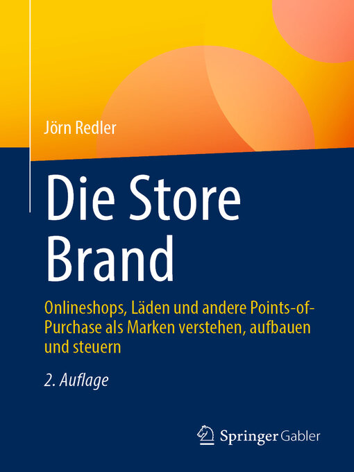 Title details for Die Store Brand by Jörn Redler - Available
